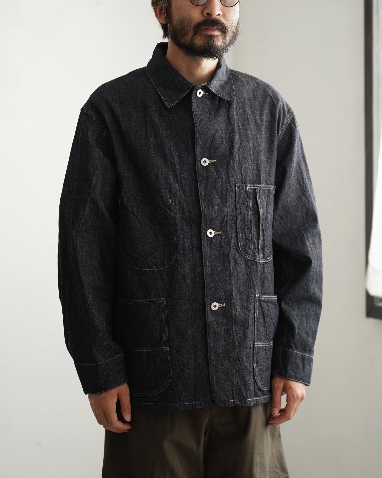 blurhms ROOTSTOCK Light oz Denim Coverall bROOTS25S6DEMF25