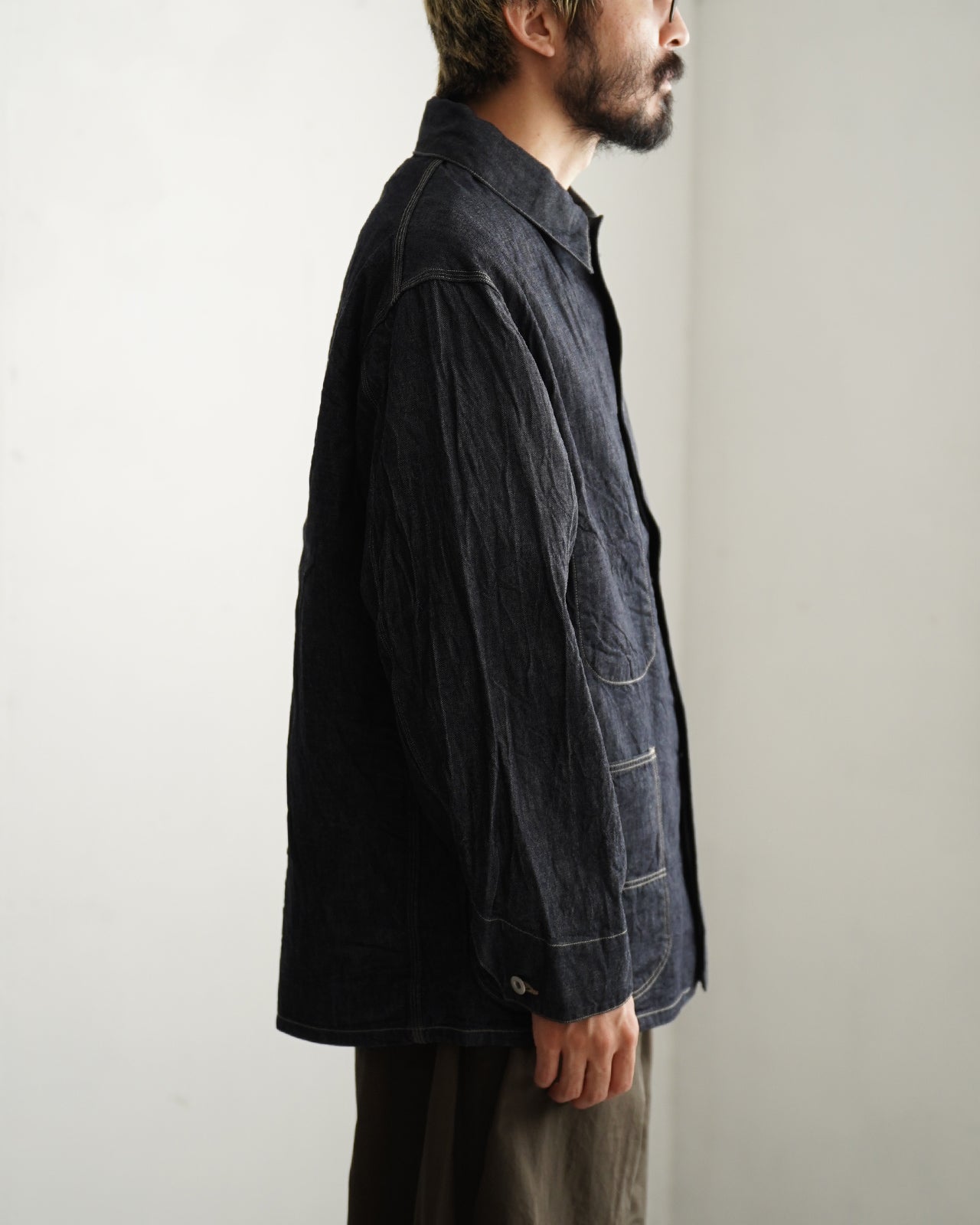 blurhms ROOTSTOCK Light oz Denim Coverall bROOTS25S6DEMF25