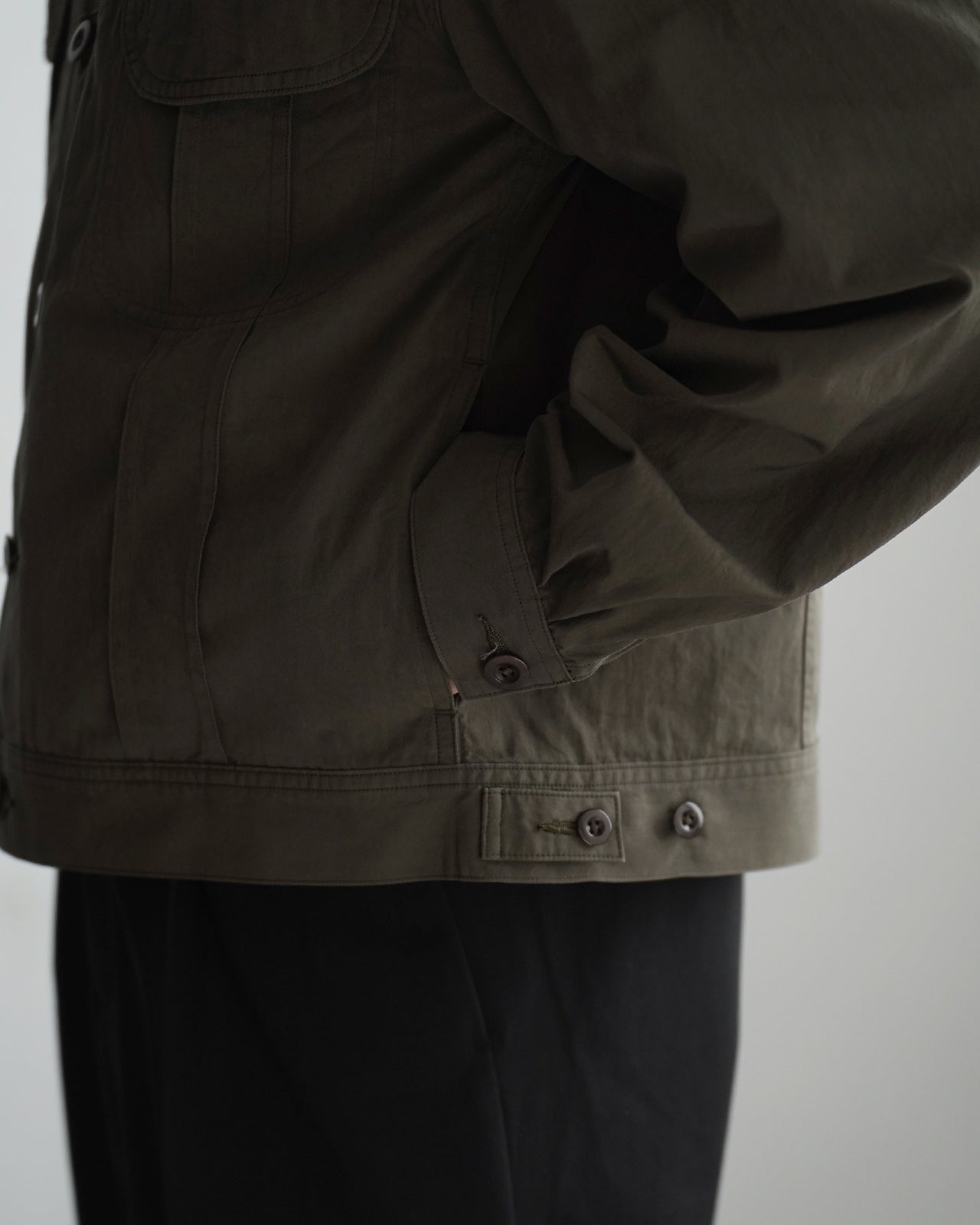 blurhms ROOTSTOCK C/N OX Short Jacket bROOTS25F3