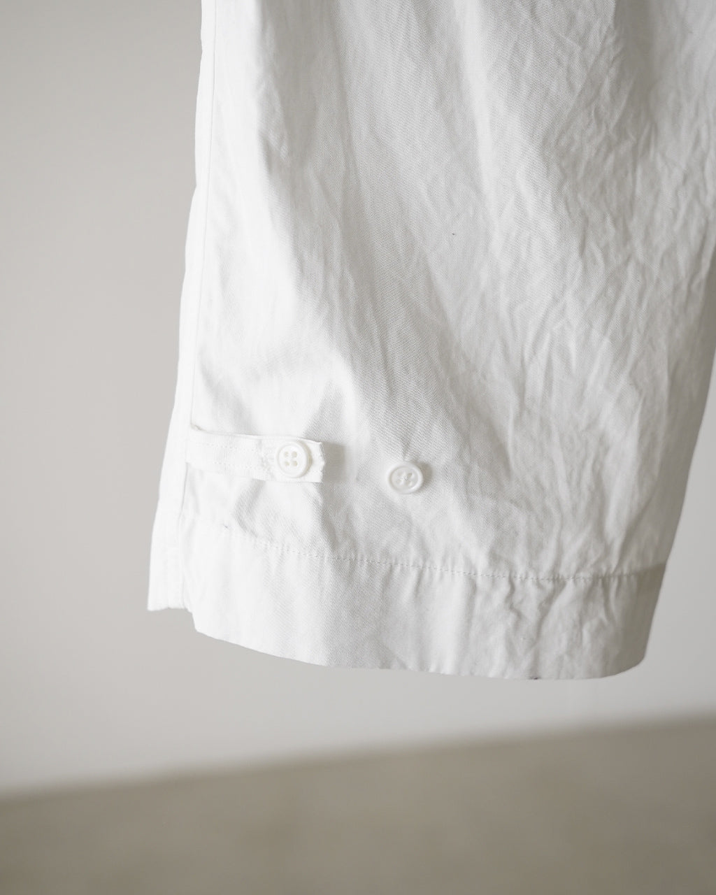 Cotton Poplin Double-knee Trousers bROOTS26S11