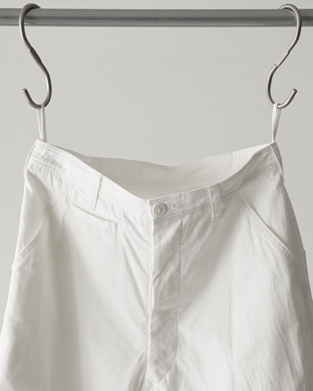 Cotton Poplin Double-knee Trousers bROOTS26S11