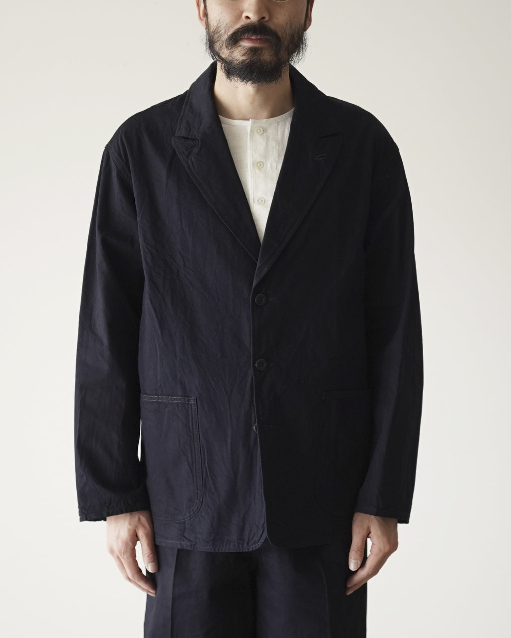 Light oz Denim Work 3B Jacket bROOTS26S5