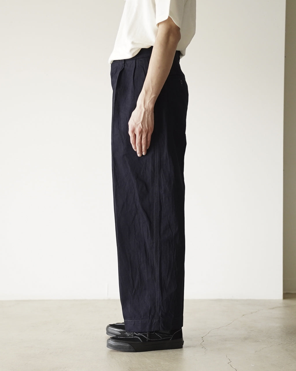 Light oz Denim Military Trousers bROOTS26S6