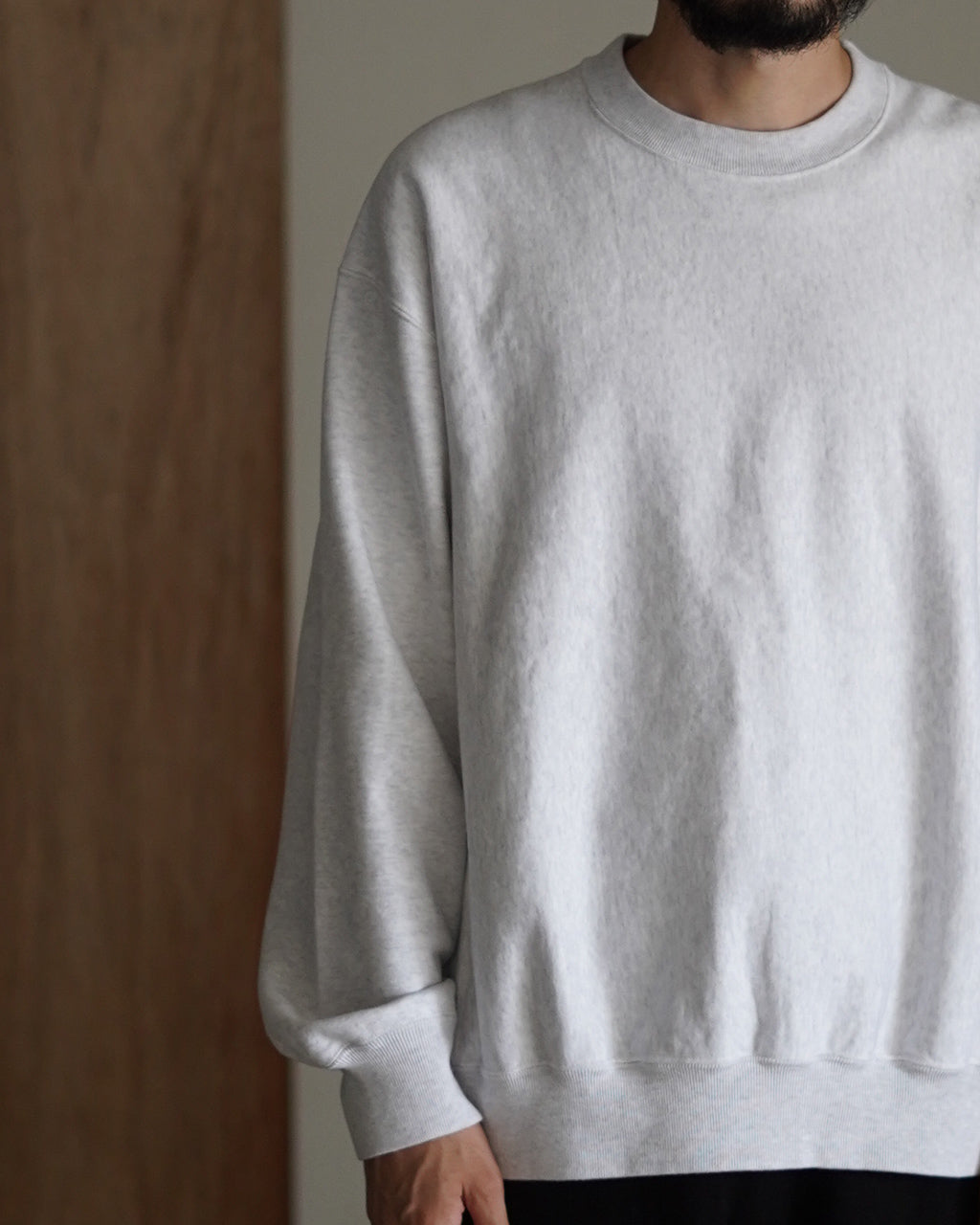 Soft&Hard Sweat Crew-Neck P/O Wide bROOTS24F26F25