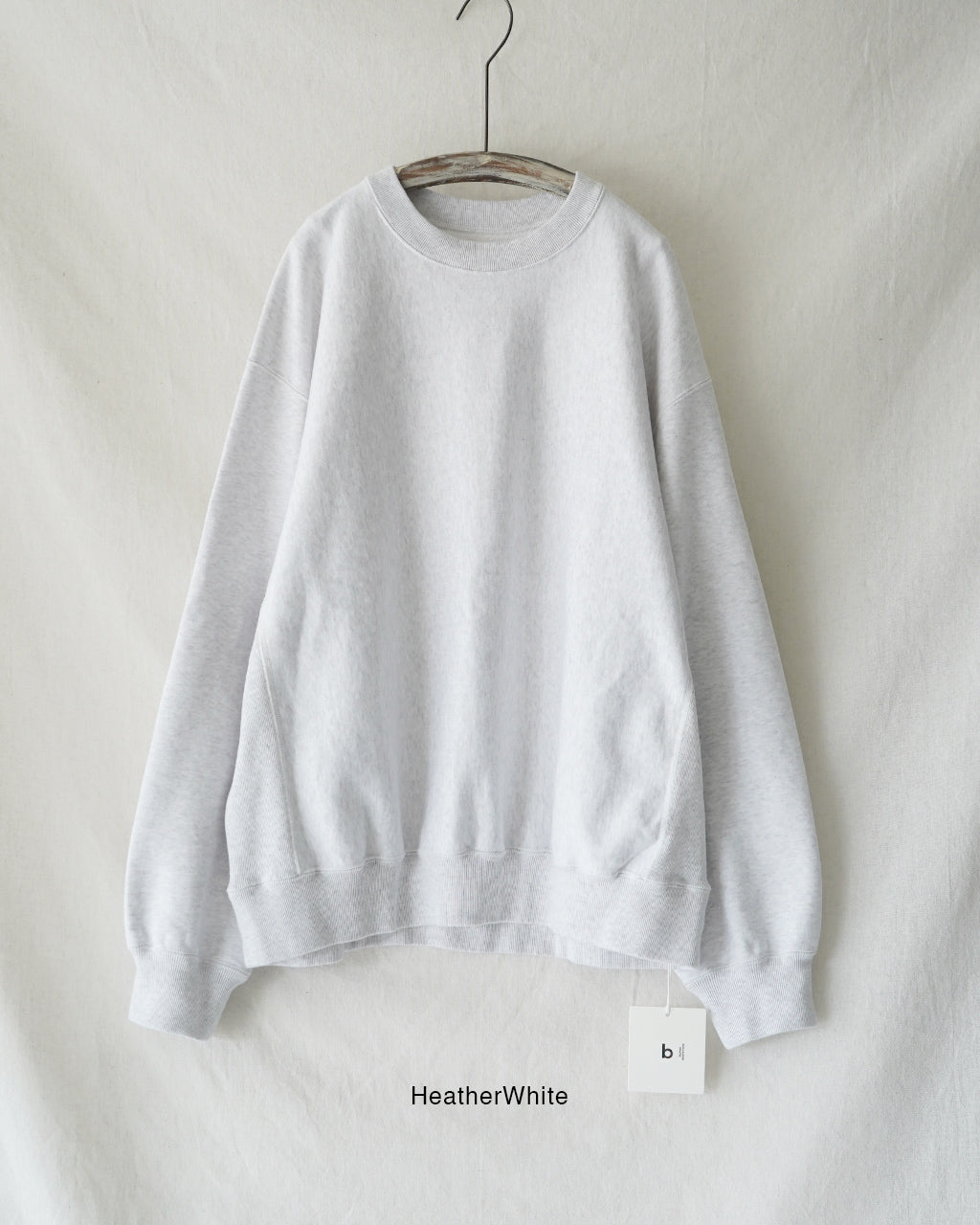 Soft&Hard Sweat Crew-Neck P/O Wide bROOTS24F26F25