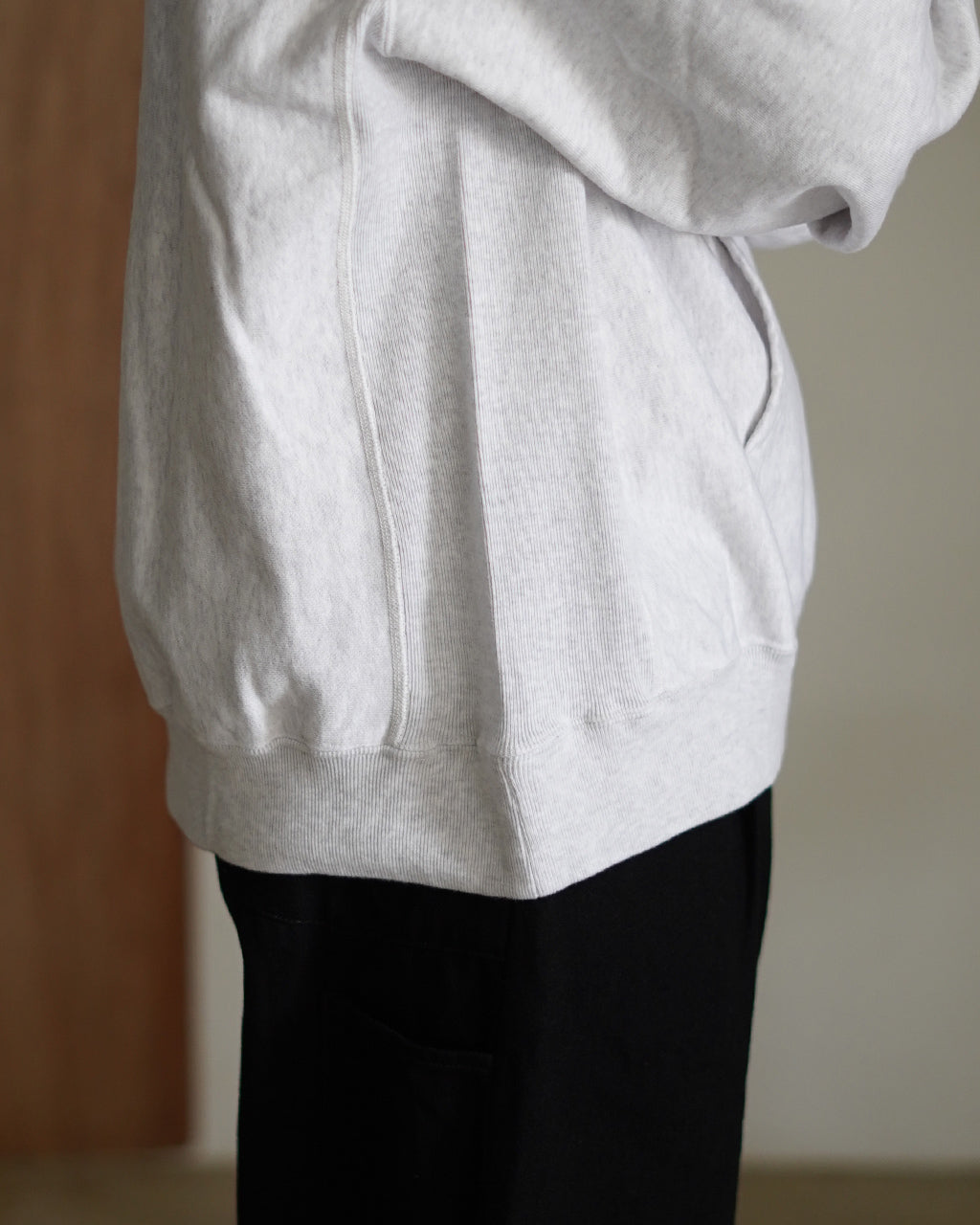 Soft&Hard Sweat Hoodie P/O Wide bROOTS24F27F25