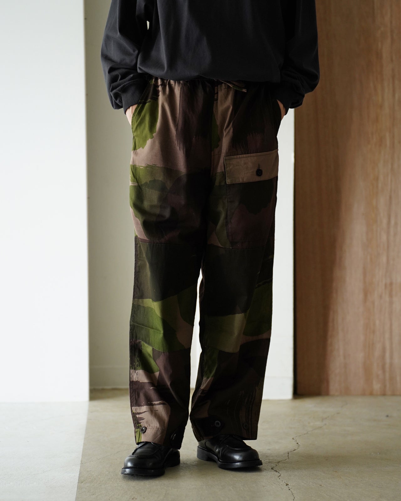 blurhms ROOTSTOCK Brush Storoke Camo SAS Trousers bROOTS25S10F25PT