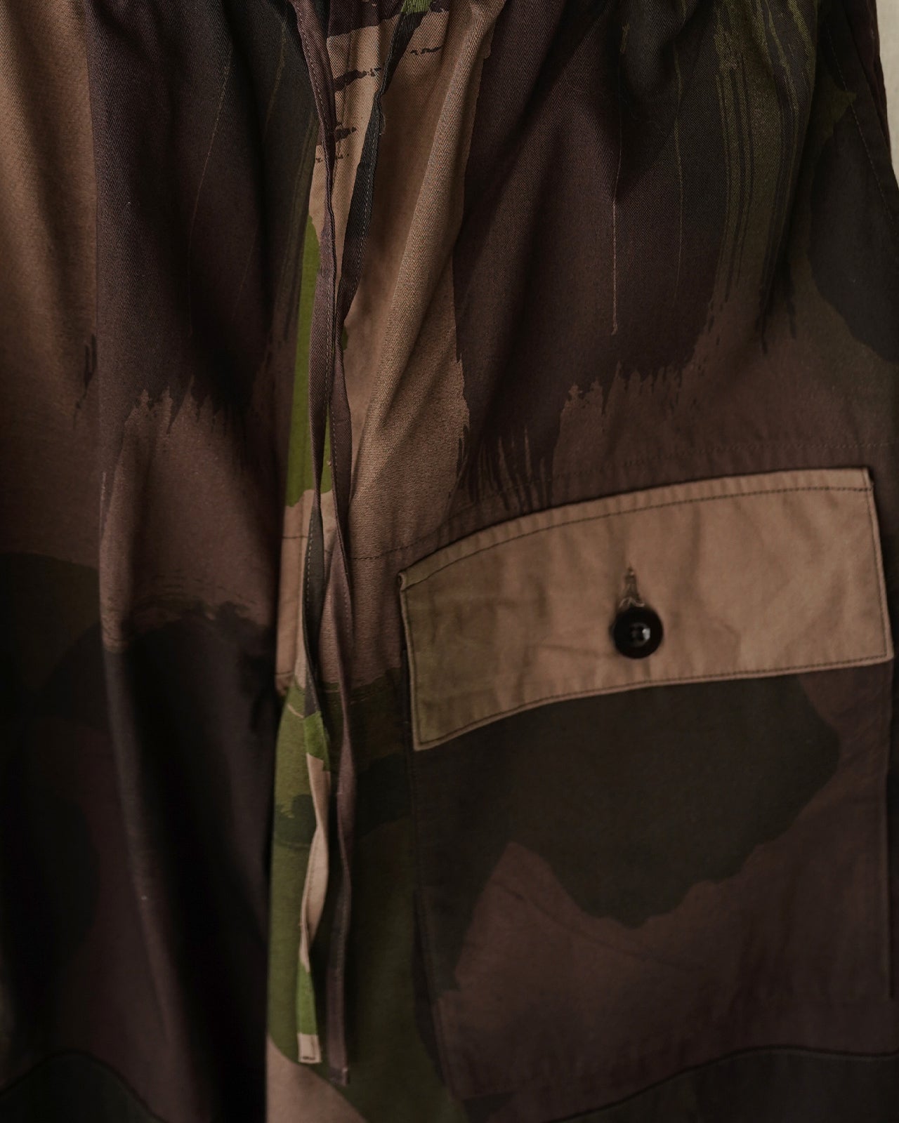blurhms ROOTSTOCK Brush Storoke Camo SAS Trousers bROOTS25S10F25PT