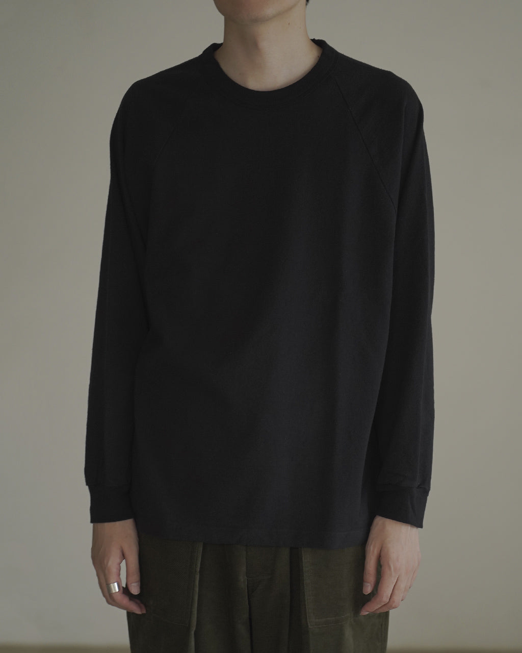 Co/Silk Nep Raglan Tee BHS24F037F26
