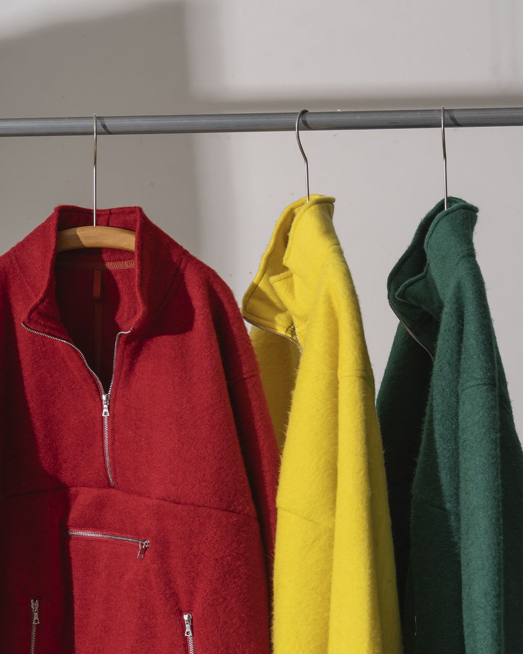 Pe/Alpaca Fleece Harf-zip P/O BHS26F032PeAp