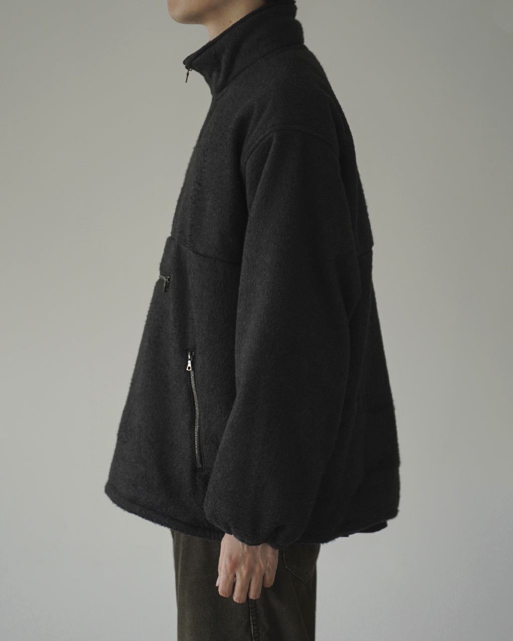 Pe/Silk Fleece Harf-zip P/O BHS26F032