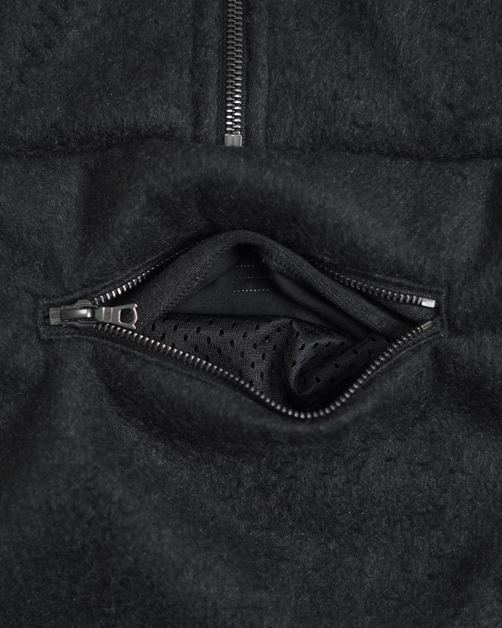 Pe/Silk Fleece Harf-zip P/O BHS26F032