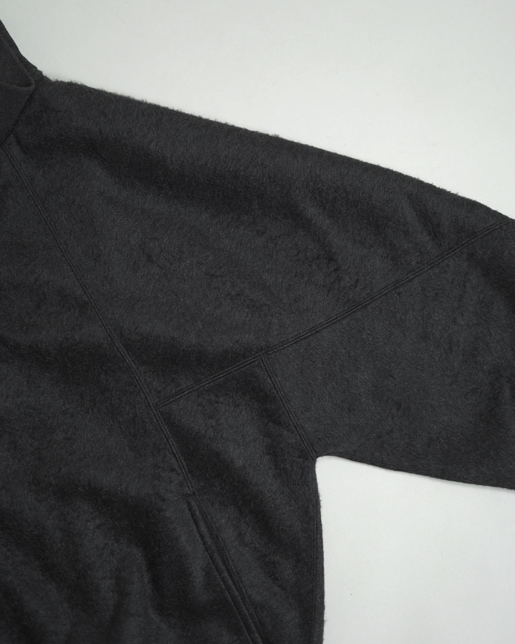 Pe/Silk Fleece Track Jacket BHS24F029F26