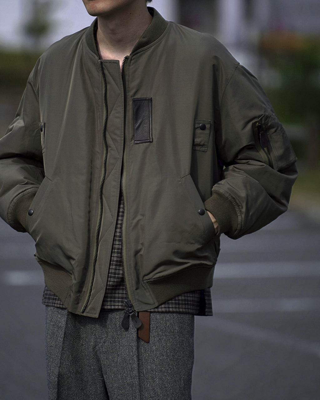 Poly-Silk Twill Modified MA1 BHS26F026