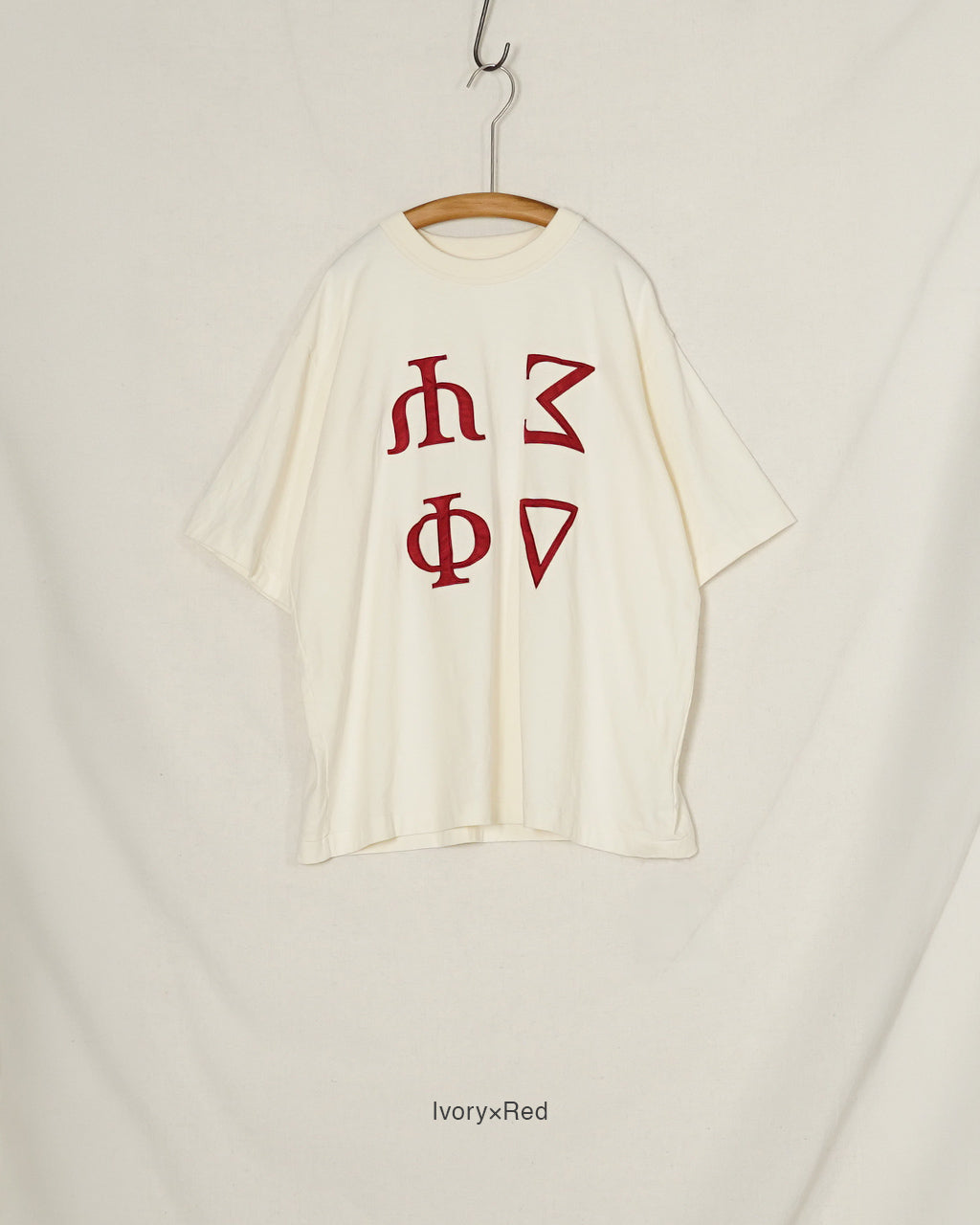 Fictional-Fraternity 88/12 Patch Tee WIDE bROOTS25S36S26E