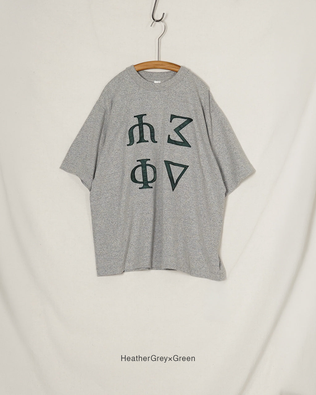 Fictional-Fraternity 88/12 Patch Tee WIDE bROOTS25S36S26E