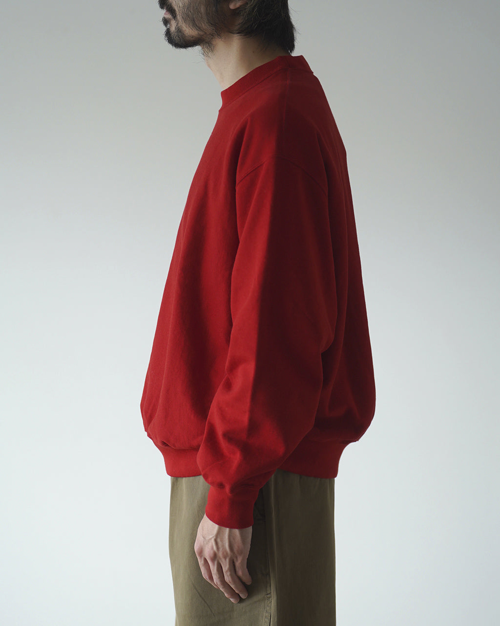 Soft&Hard Sweat Crew-neck P/O Wide bROOTS24F26F26