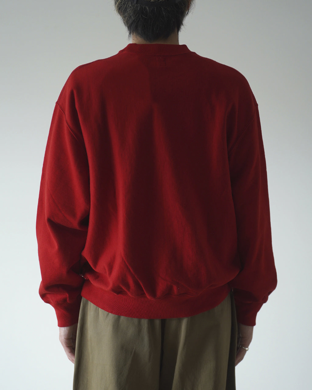 Soft&Hard Sweat Crew-neck P/O Wide bROOTS24F26F26