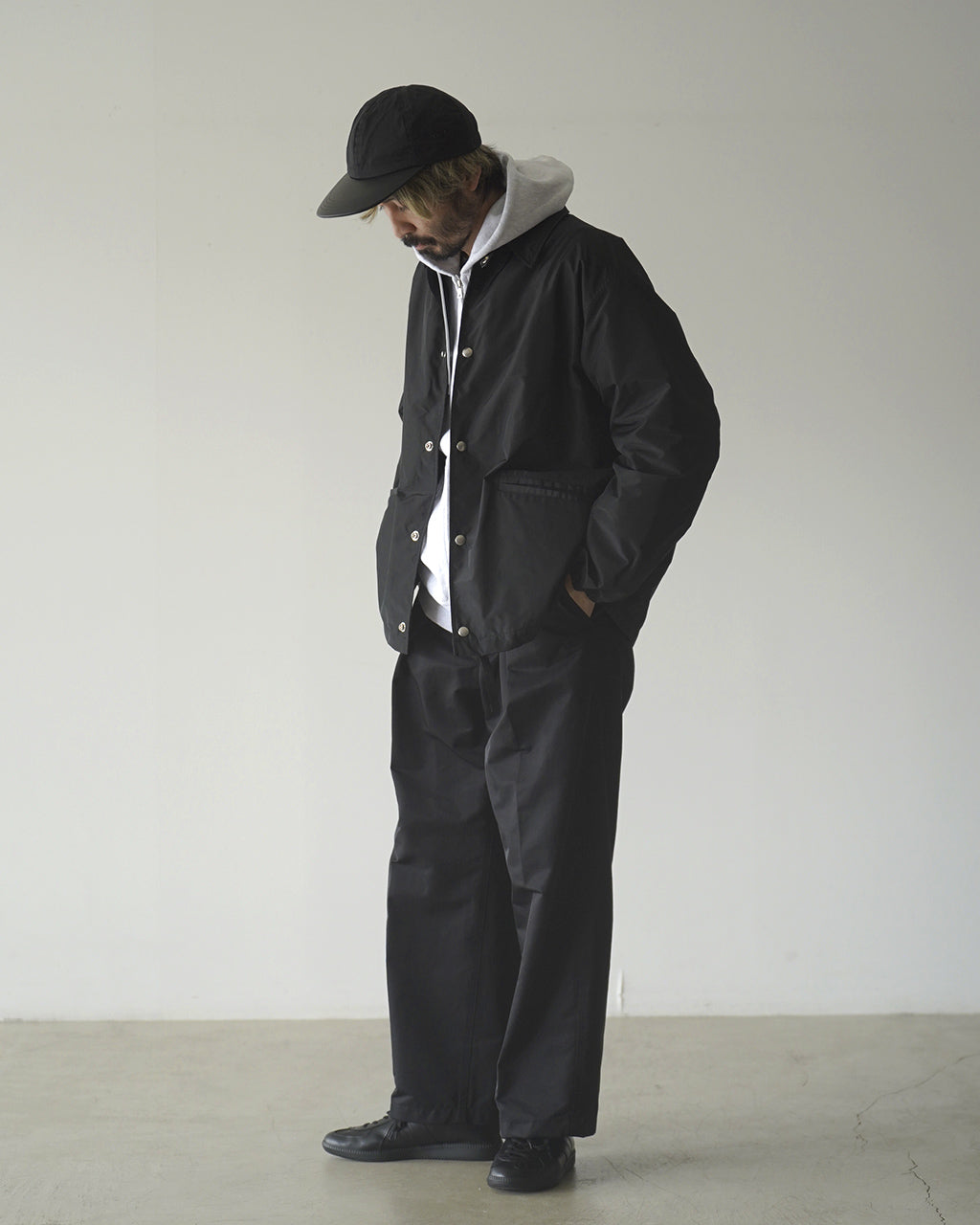 Soft&Hard Sweat Hoodie Zip Wide bROOTS24F28F26