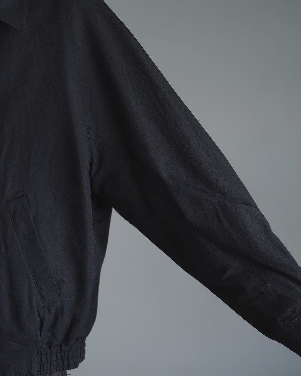 Washed Wool Silk Sports Jacket BHS26F020