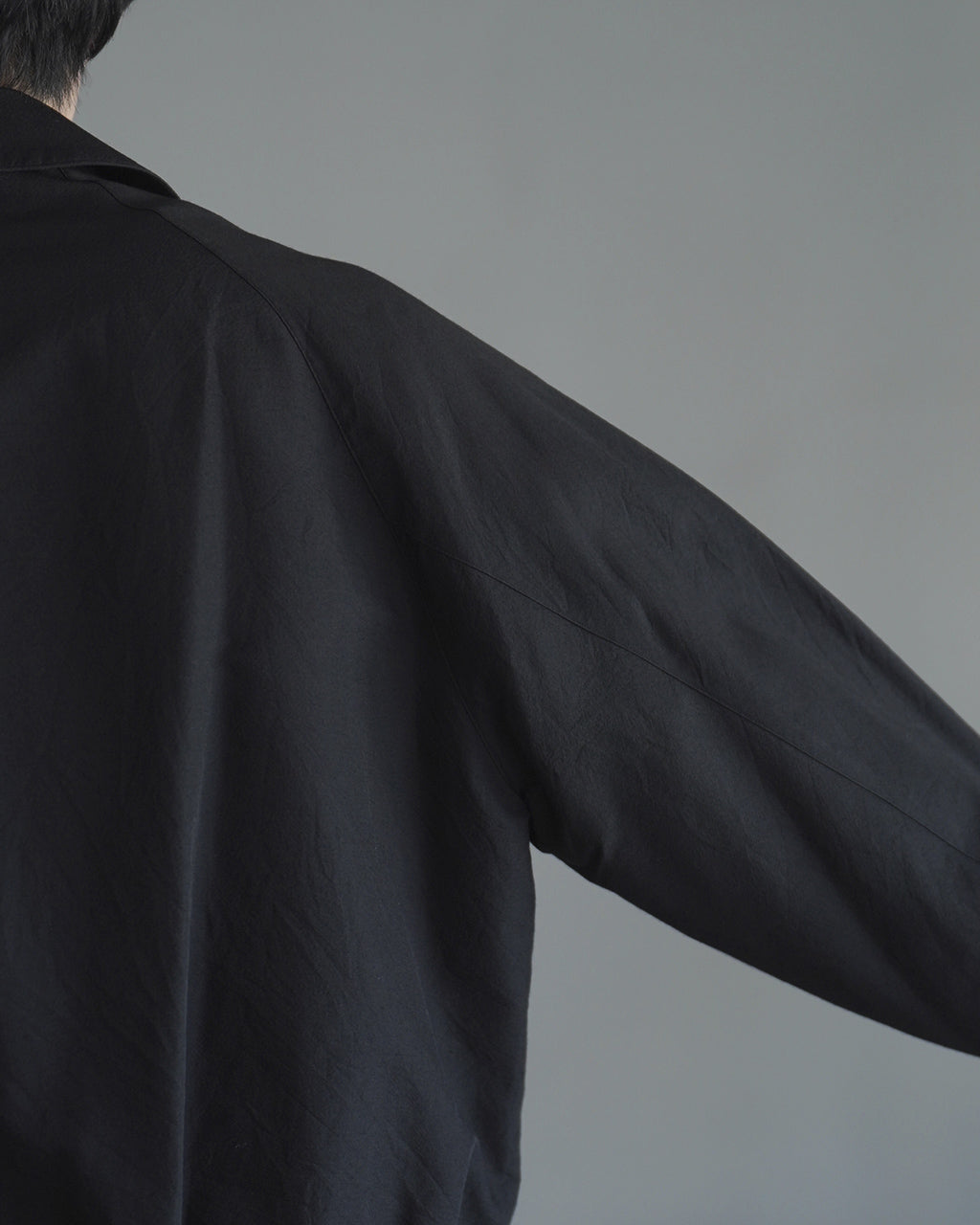 Washed Wool Silk Sports Jacket BHS26F020