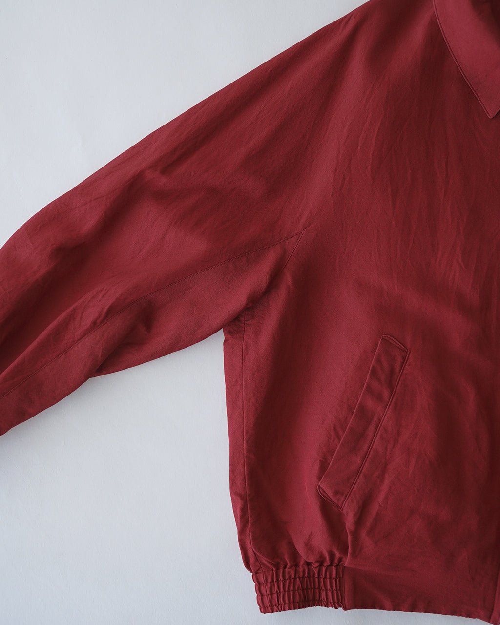 Washed Wool Silk Sports Jacket BHS26F020