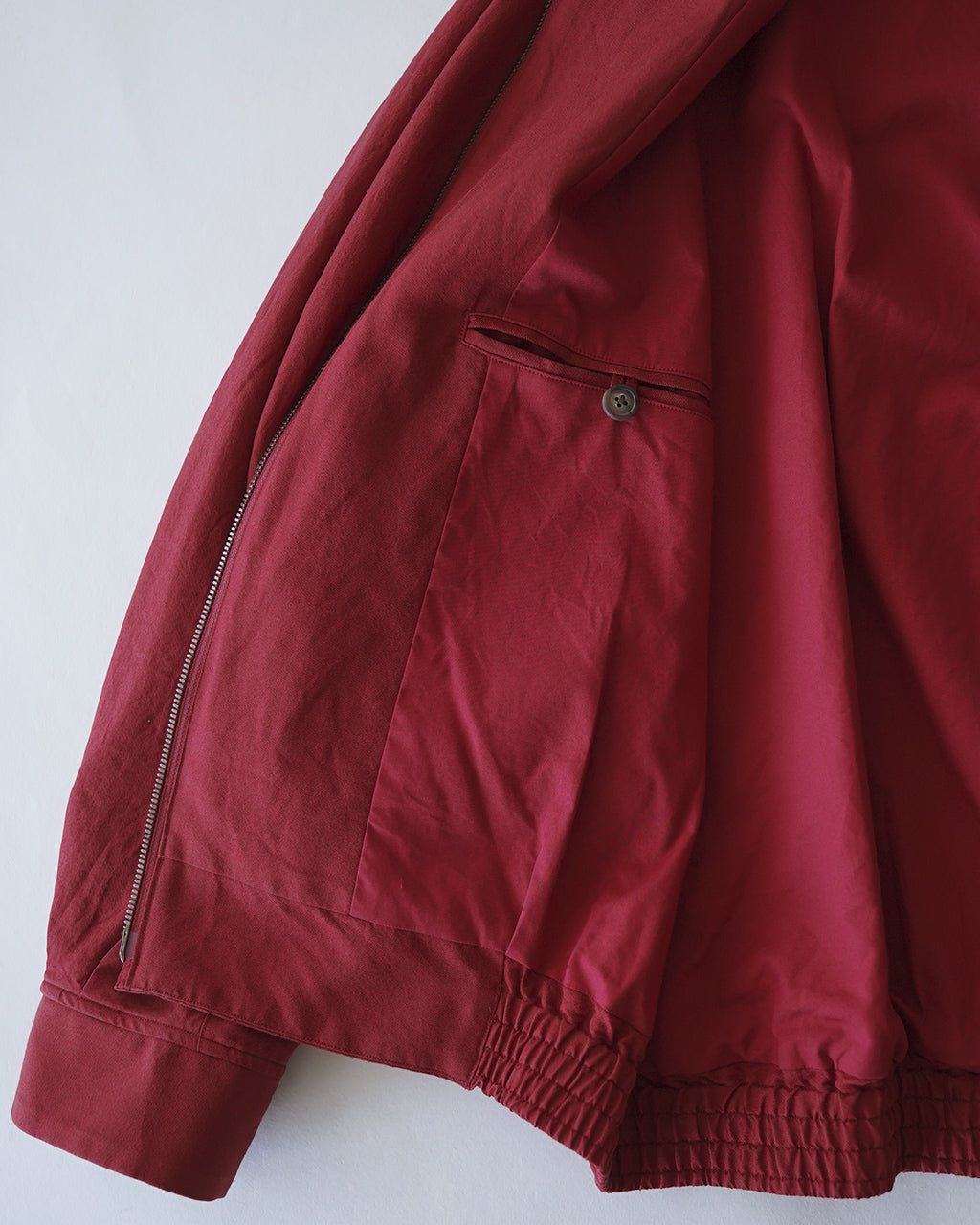 Washed Wool Silk Sports Jacket BHS26F020