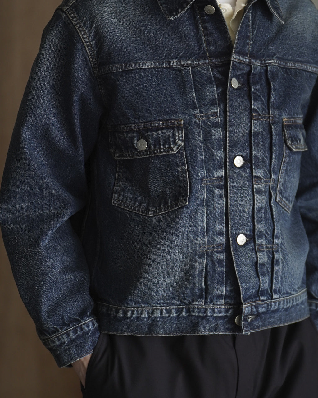 13.5oz 2nd Type Denim Jacket bROOTS26S10USD