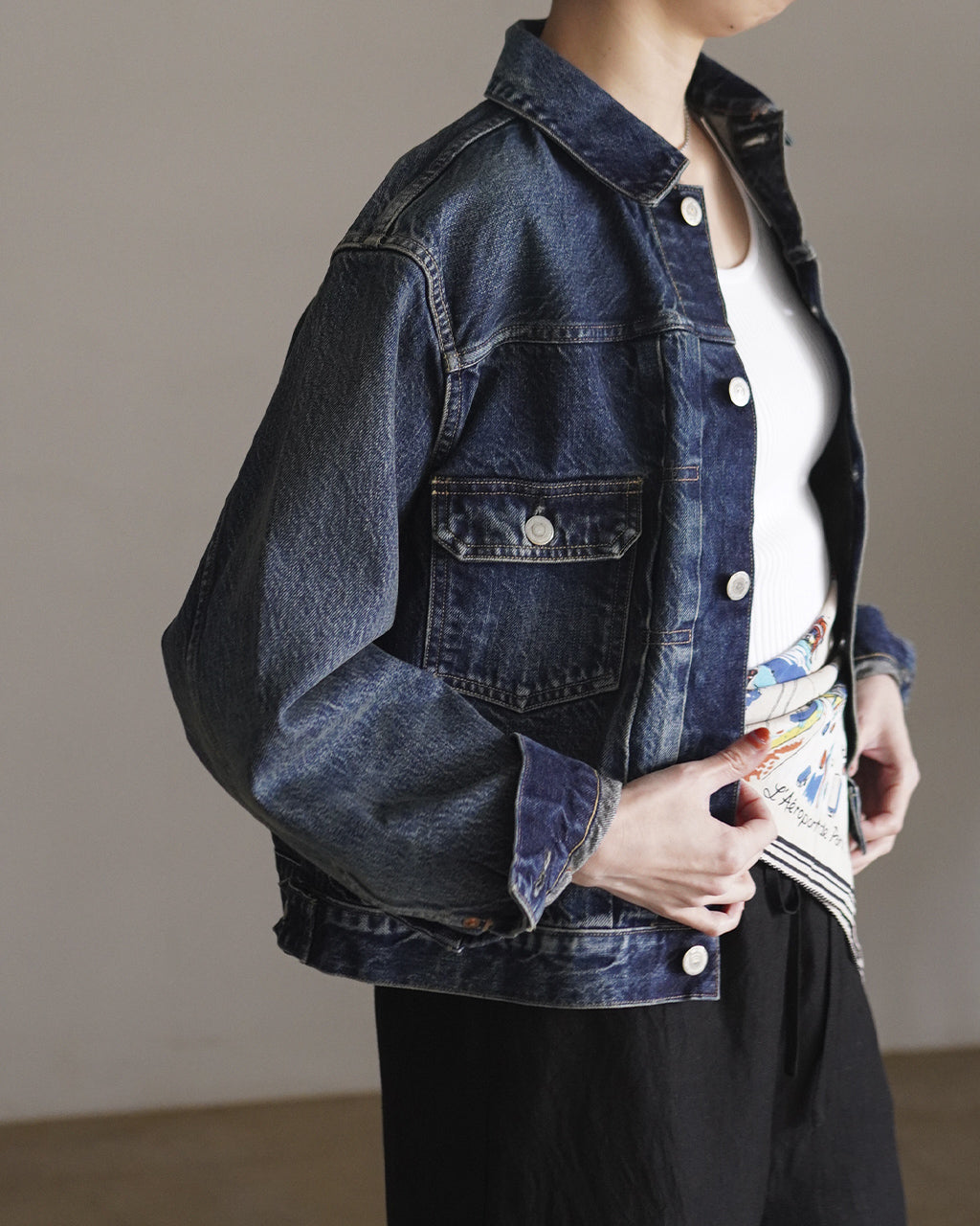 13.5oz 2nd Type Denim Jacket bROOTS26S10USD
