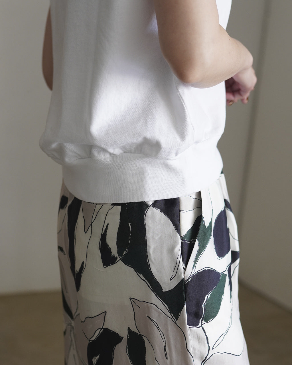 blurhms ROOTSTOCK Classic Hem Rib Sleeveless ノースリーブTシャツ コットン|Crouka(クローカ)