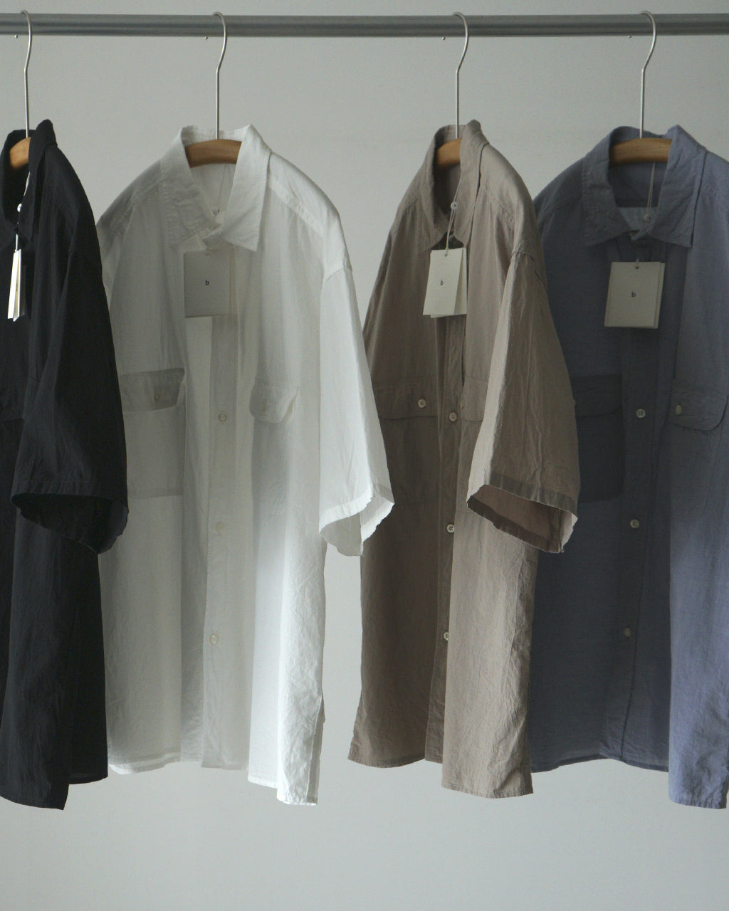 ブラームス　レーヨンネルシャツ　blurhms blurhms ROOTSTOCK ブラームス ルーツストック Hard Twist Chambray