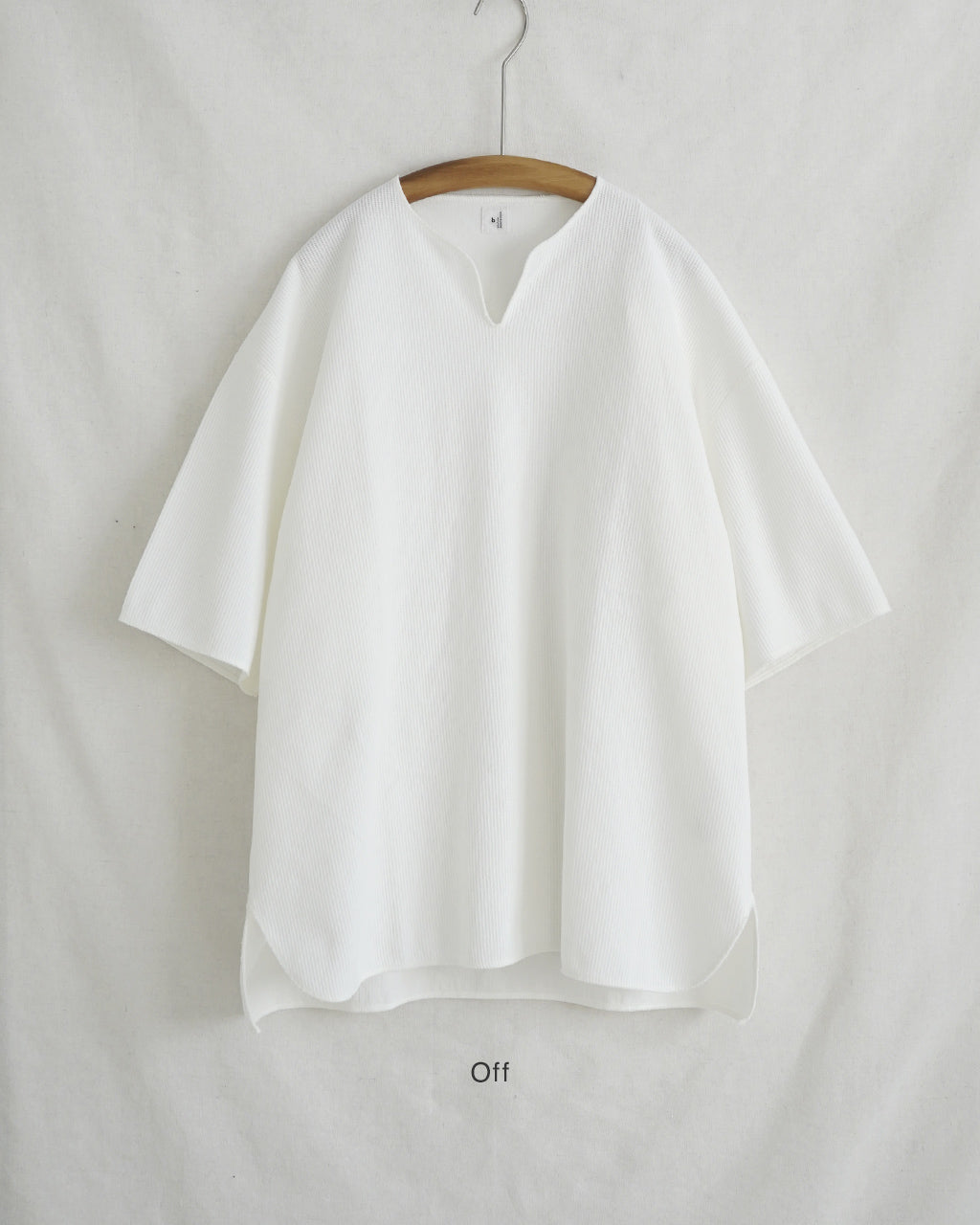 blurhms ROOTSTOCK Rough and Smooth Thermal Over neck カットソー サーマル|Crouka(クローカ)
