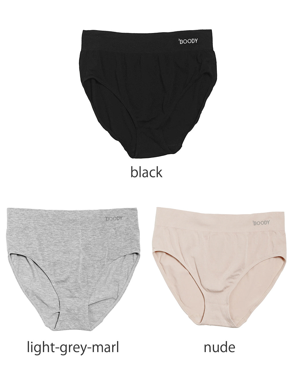 BOODY ブーディ フルブリーフ ショーツ パンツ Full Briefs ハイライズフィット フルカバー 快適フィット 通気性 吸湿性 伸縮性 アンダーウェア 下着 抗菌 オーガニックバンブー【クーポン対象外】