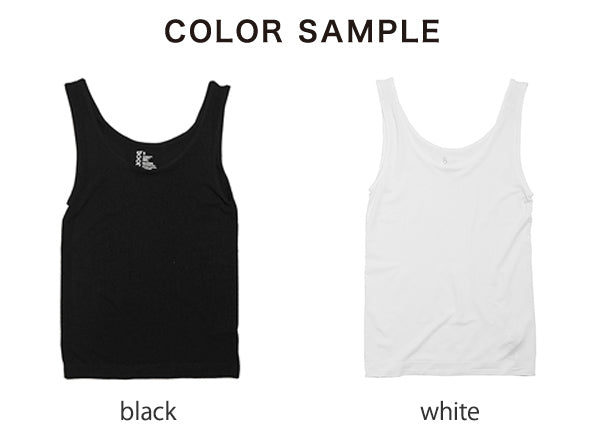 タンクトップ Tank Top インナー Uネック ノースリーブ カットソーTシャツ レディース