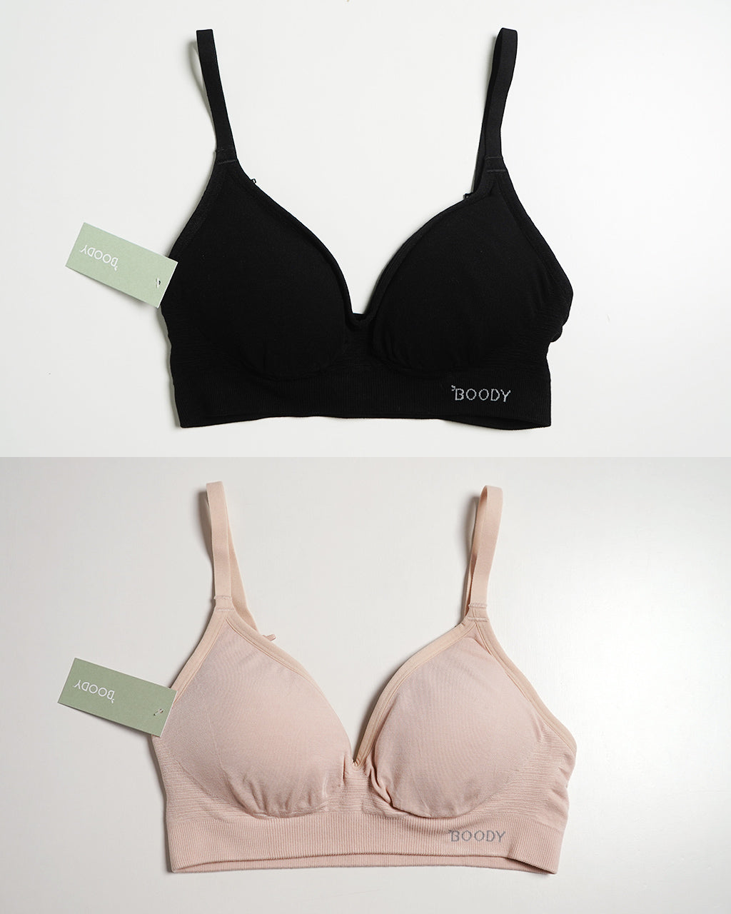 ワイヤレス Tシャツブラ レディース Wireless T-shirts Bra アンダーウェア 下着 ノンワイヤー ブラジャー ストラップ ストレッチ 抗菌 通気性