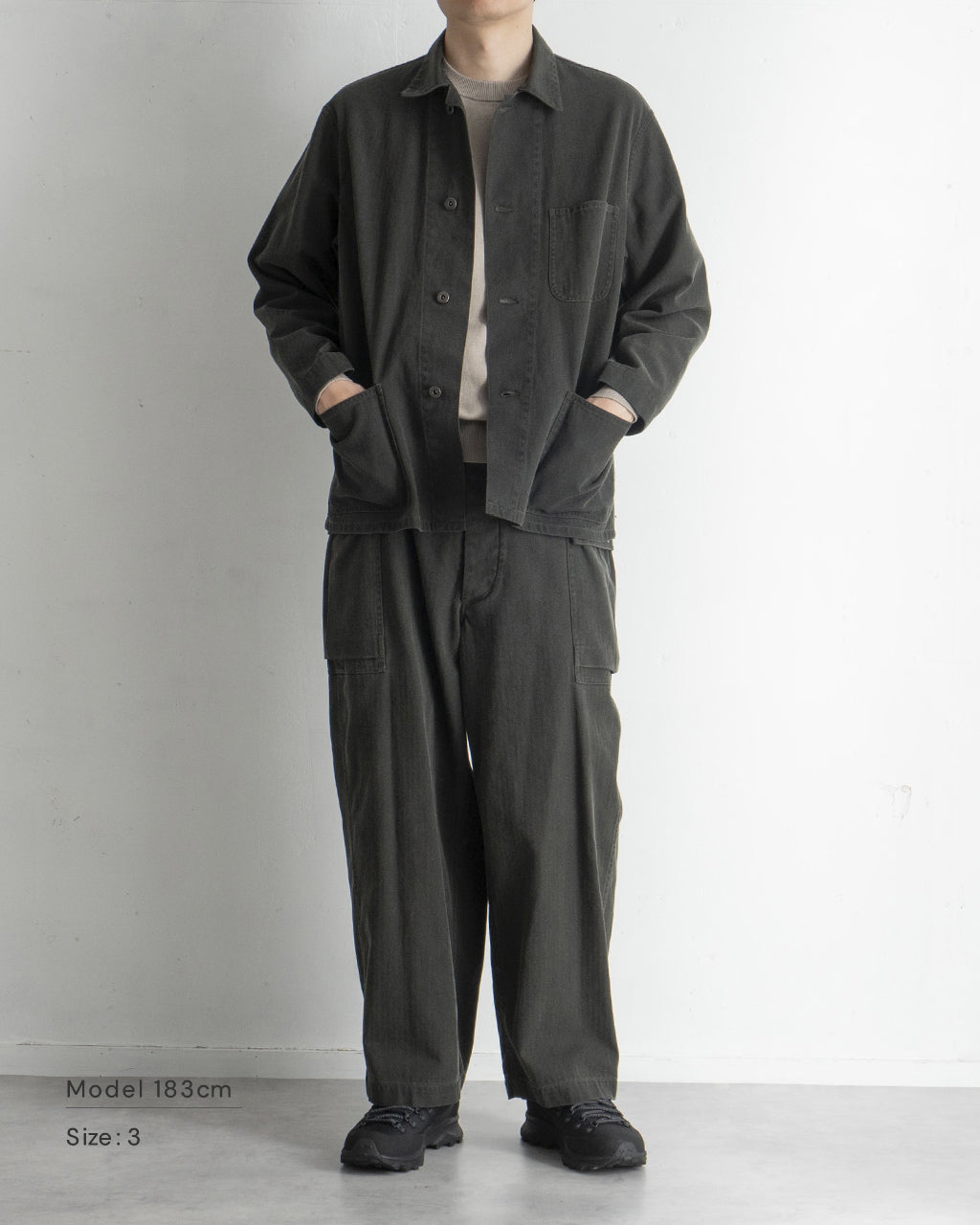 【SALE!20%OFF】コットン ヘリンボーン ツイル P41 ジャケット Cotton-HBT P41 Jacket bROOTS25S1USD 正規取扱店