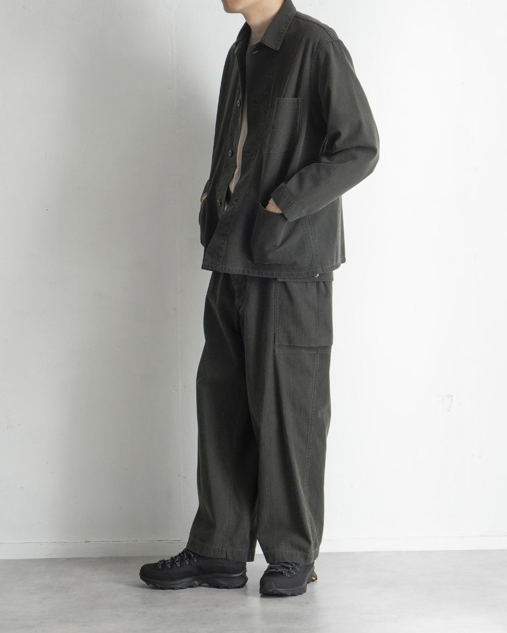 【SALE!20%OFF】コットン ヘリンボーン ツイル P41 ジャケット Cotton-HBT P41 Jacket bROOTS25S1USD 正規取扱店