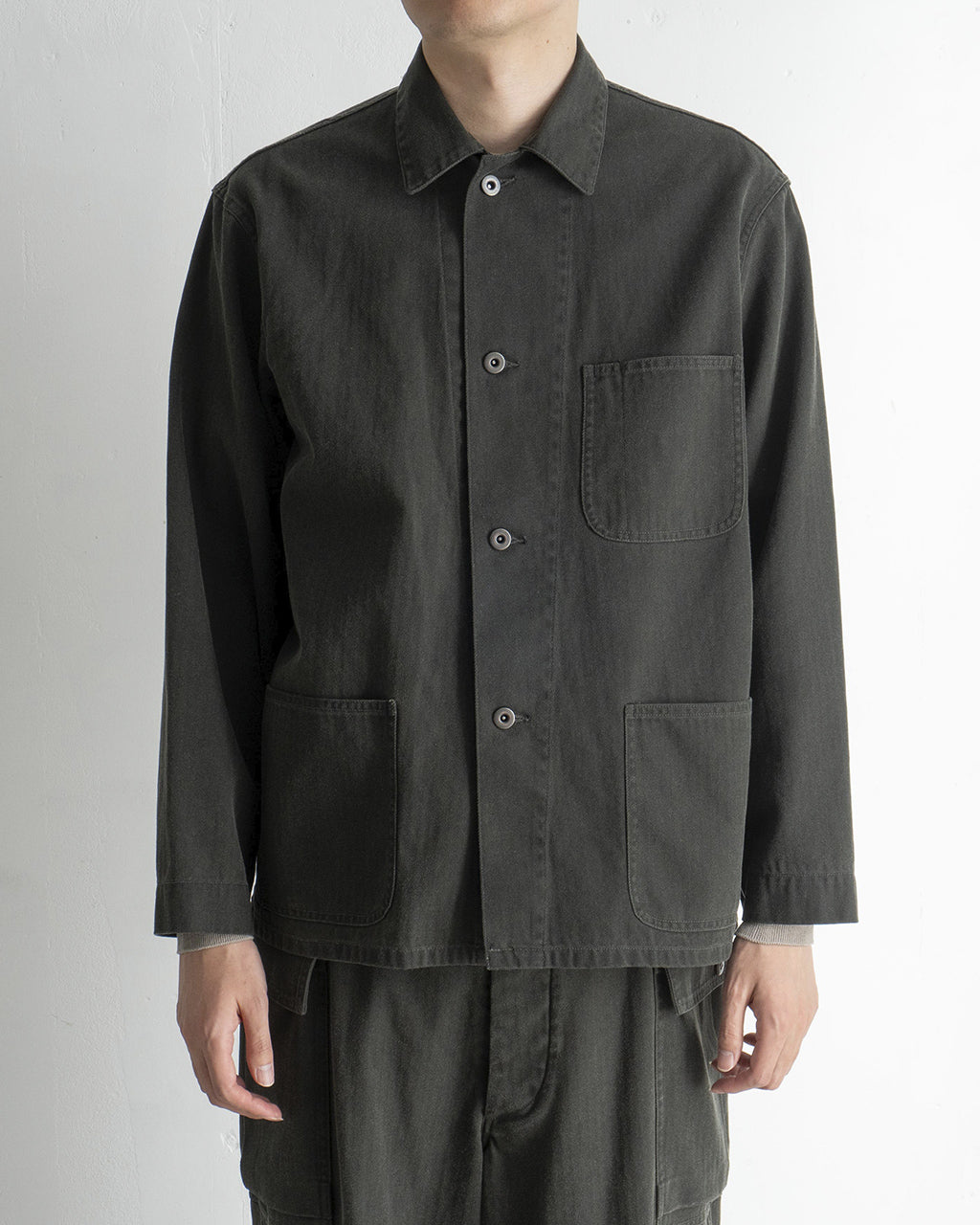 【SALE!20%OFF】コットン ヘリンボーン ツイル P41 ジャケット Cotton-HBT P41 Jacket bROOTS25S1USD 正規取扱店