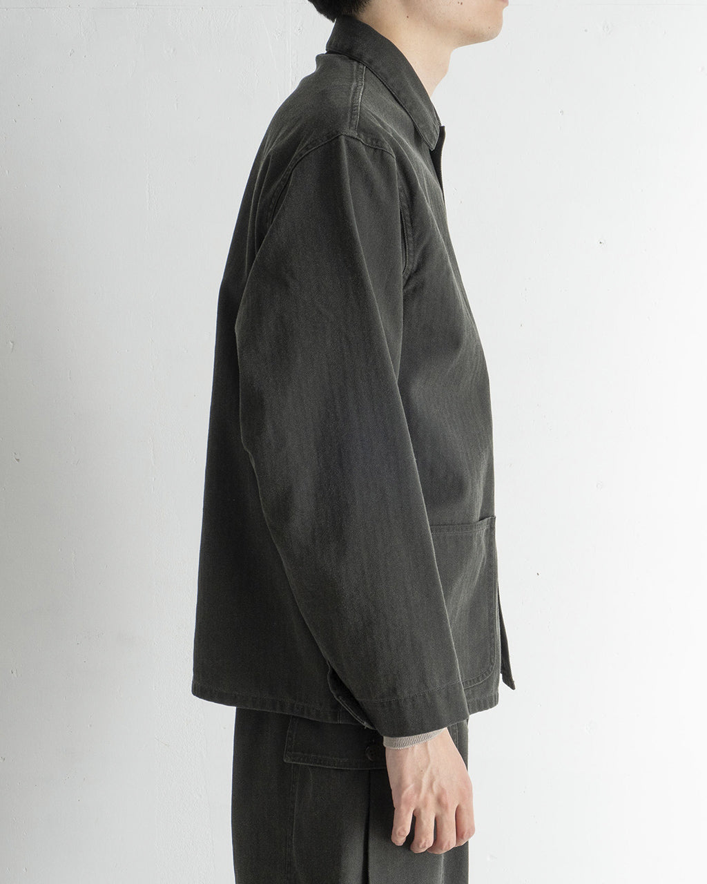 【SALE!20%OFF】コットン ヘリンボーン ツイル P41 ジャケット Cotton-HBT P41 Jacket bROOTS25S1USD 正規取扱店