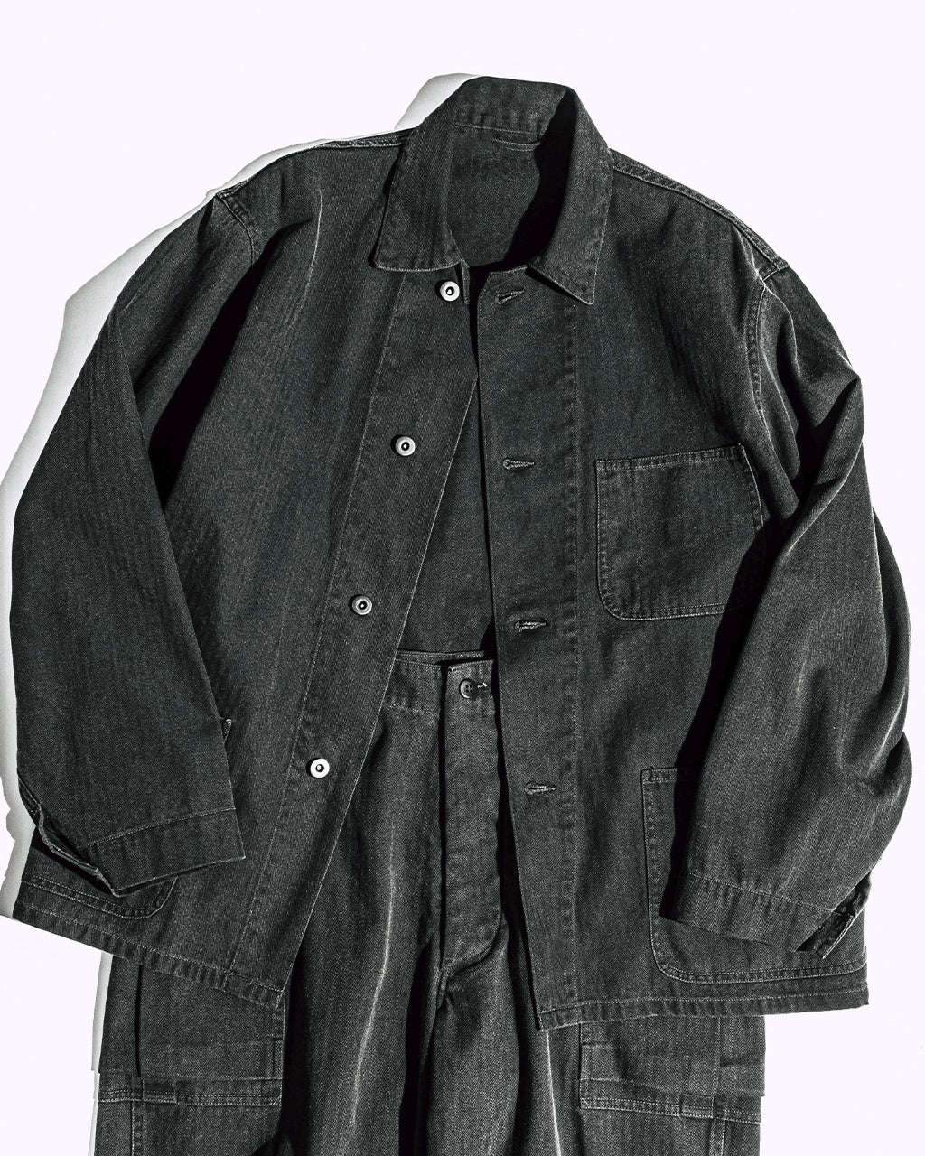 【SALE!20%OFF】コットン ヘリンボーン ツイル P41 ジャケット Cotton-HBT P41 Jacket bROOTS25S1USD 正規取扱店