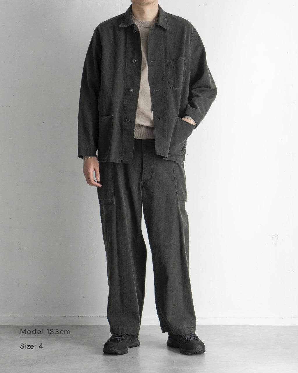 【SALE!30%OFF】コットン ヘリンボーン ツイル 43 パンツ Cotton-HBT 43 Pants bROOTS25S2USD 正規取扱店