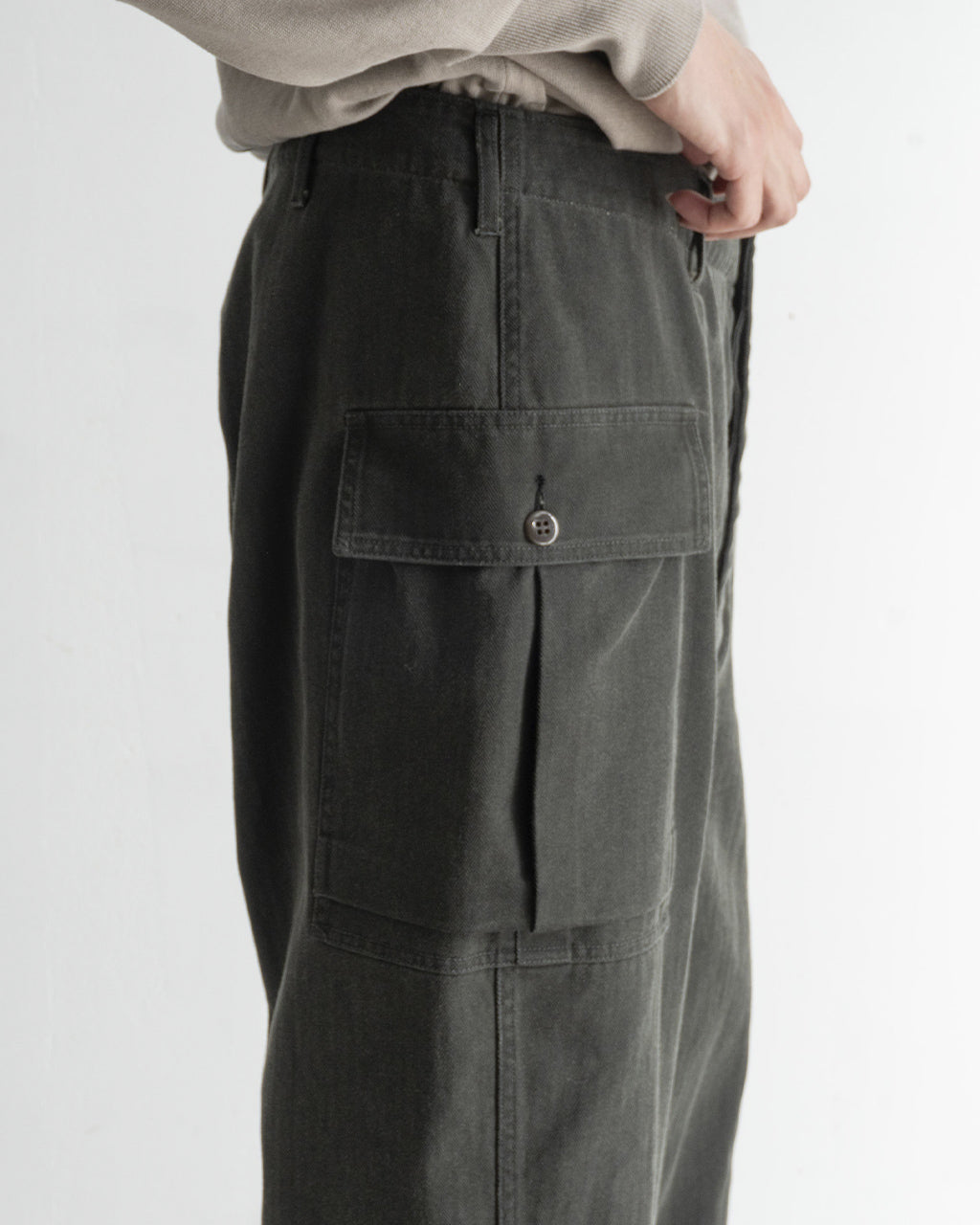 【SALE!30%OFF】コットン ヘリンボーン ツイル 43 パンツ Cotton-HBT 43 Pants bROOTS25S2USD 正規取扱店