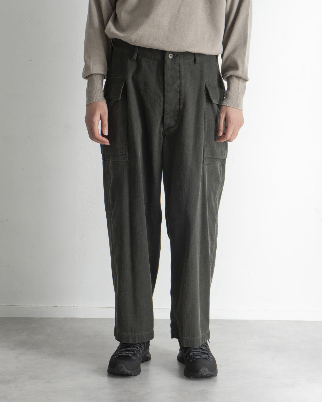 【SALE!30%OFF】コットン ヘリンボーン ツイル 43 パンツ Cotton-HBT 43 Pants bROOTS25S2USD 正規取扱店
