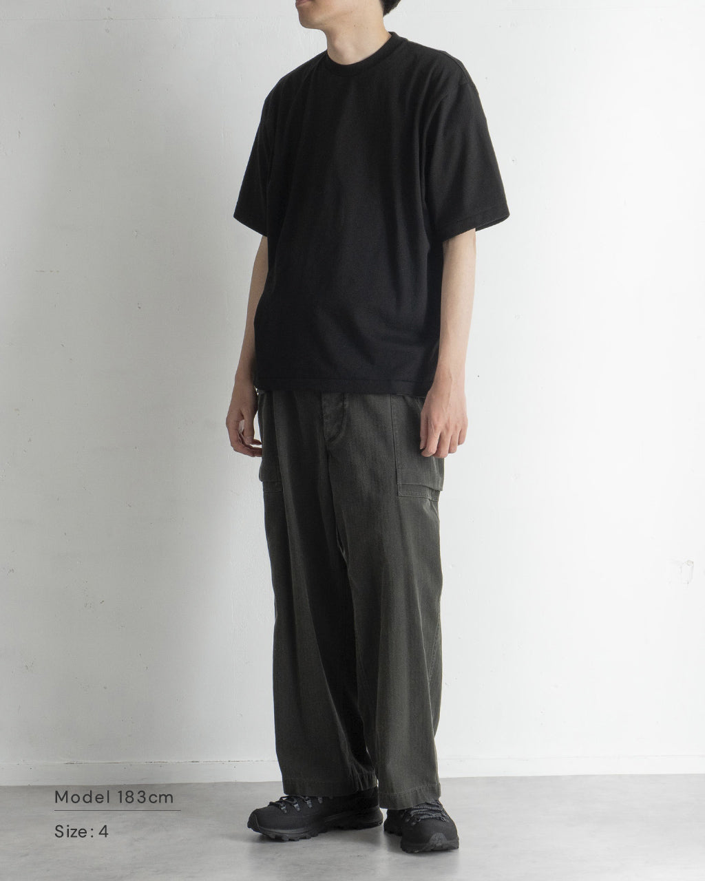 blurhms ROOTSTOCK 브람스루트스톡 실크 코튼 반소매 T셔츠 컷소우 와이드 SILK COTTON 20/80 S/S TEE WIDE bROOTS25S30SiCo 【송료 무료】정규 취급점