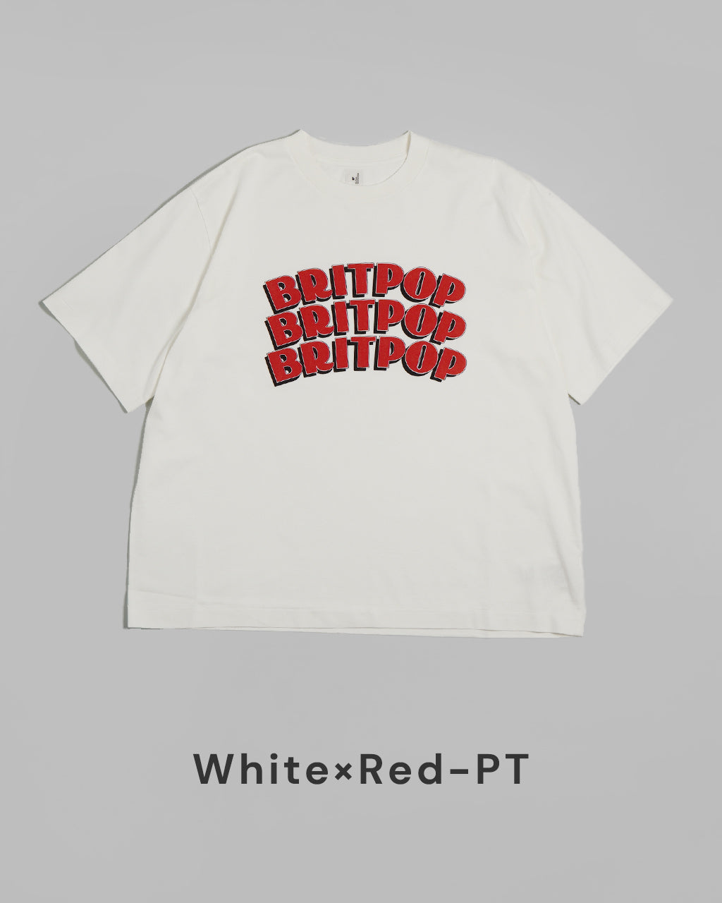 【SALE!20%OFF】プリントTシャツ ワイド BRITPOP Print Tee WIDE bROOTS25S34A正規取扱店