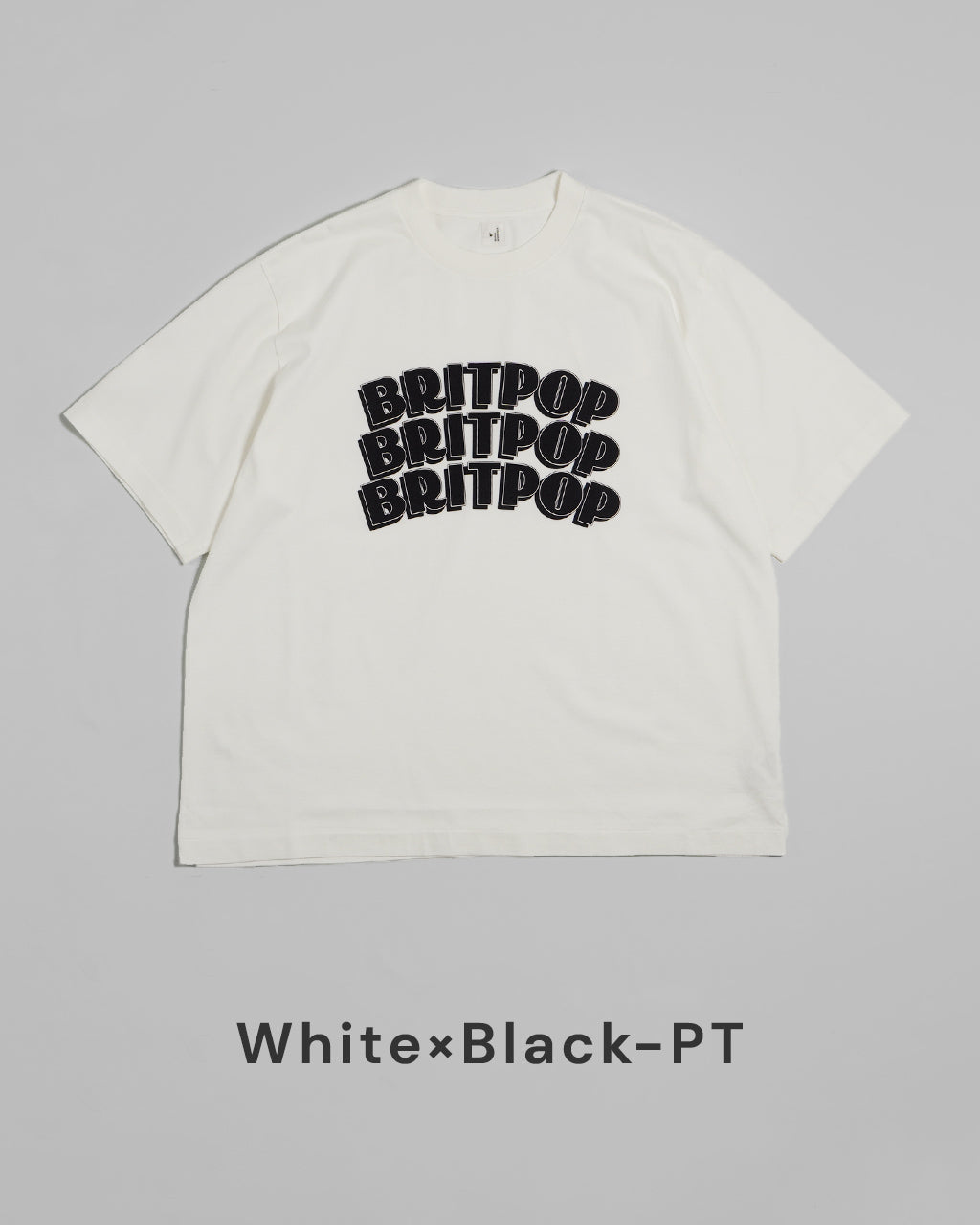 【SALE!20%OFF】プリントTシャツ ワイド BRITPOP Print Tee WIDE bROOTS25S34A正規取扱店