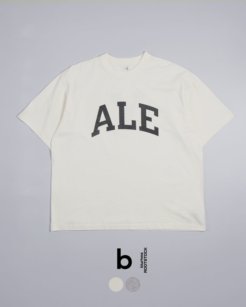 【SALE!20%OFF】プリントTシャツ ワイド ALE-Y 88/12 Print Tee WIDE bROOTS25S36A正規取扱店