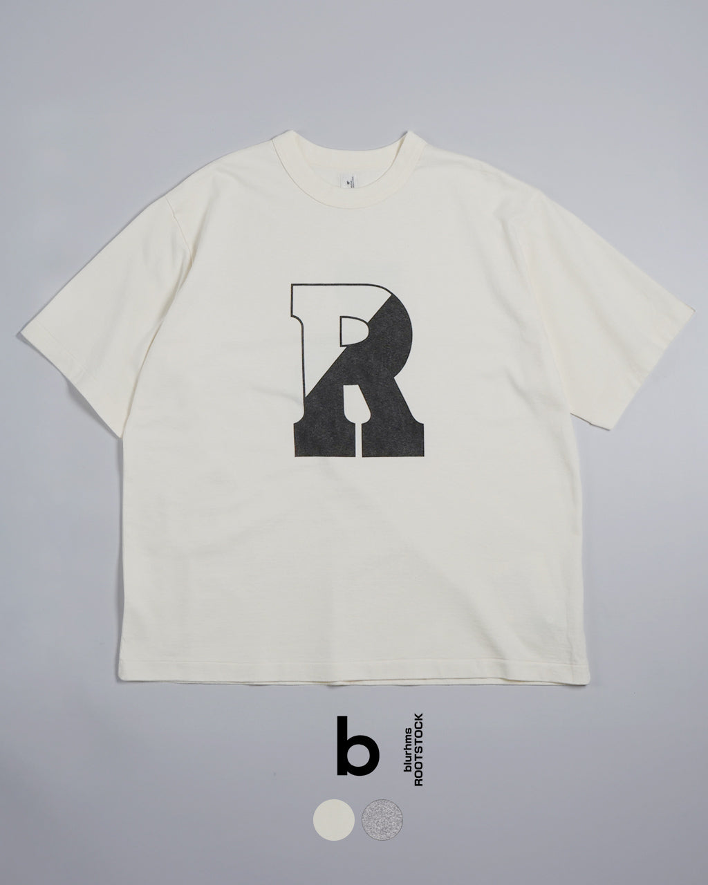 【SALE!30%OFF】プリントTシャツ ワイド b-ROOTSTOCK 88/12 Print Tee WIDE bROOTS25S36C正規取扱店