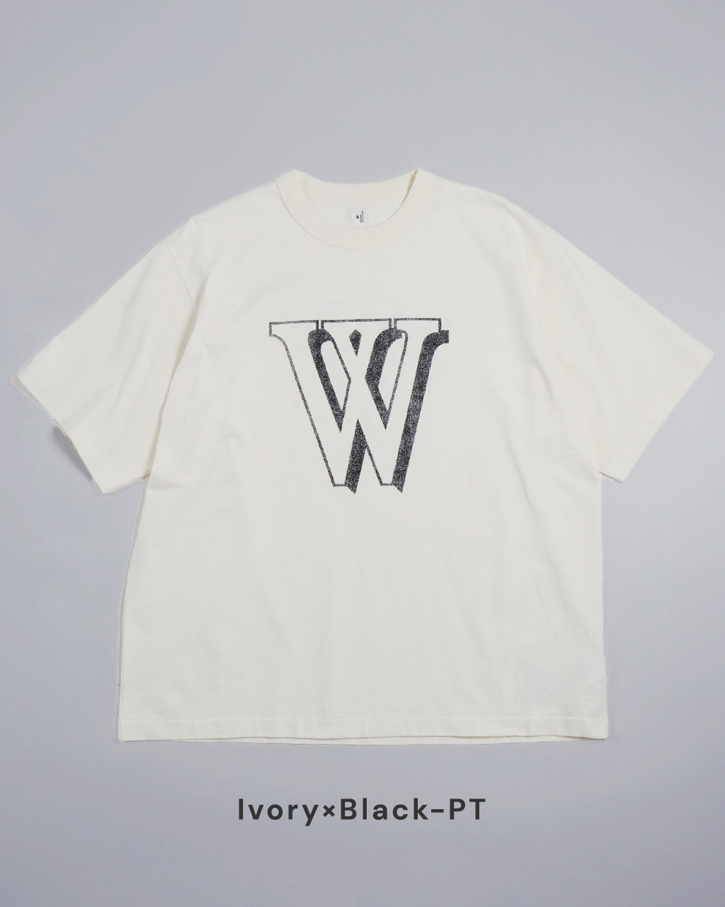 【SALE!30%OFF】プリントTシャツ W-W ワイド 88/12 Print Tee WIDE bROOTS25S36F 正規取扱店