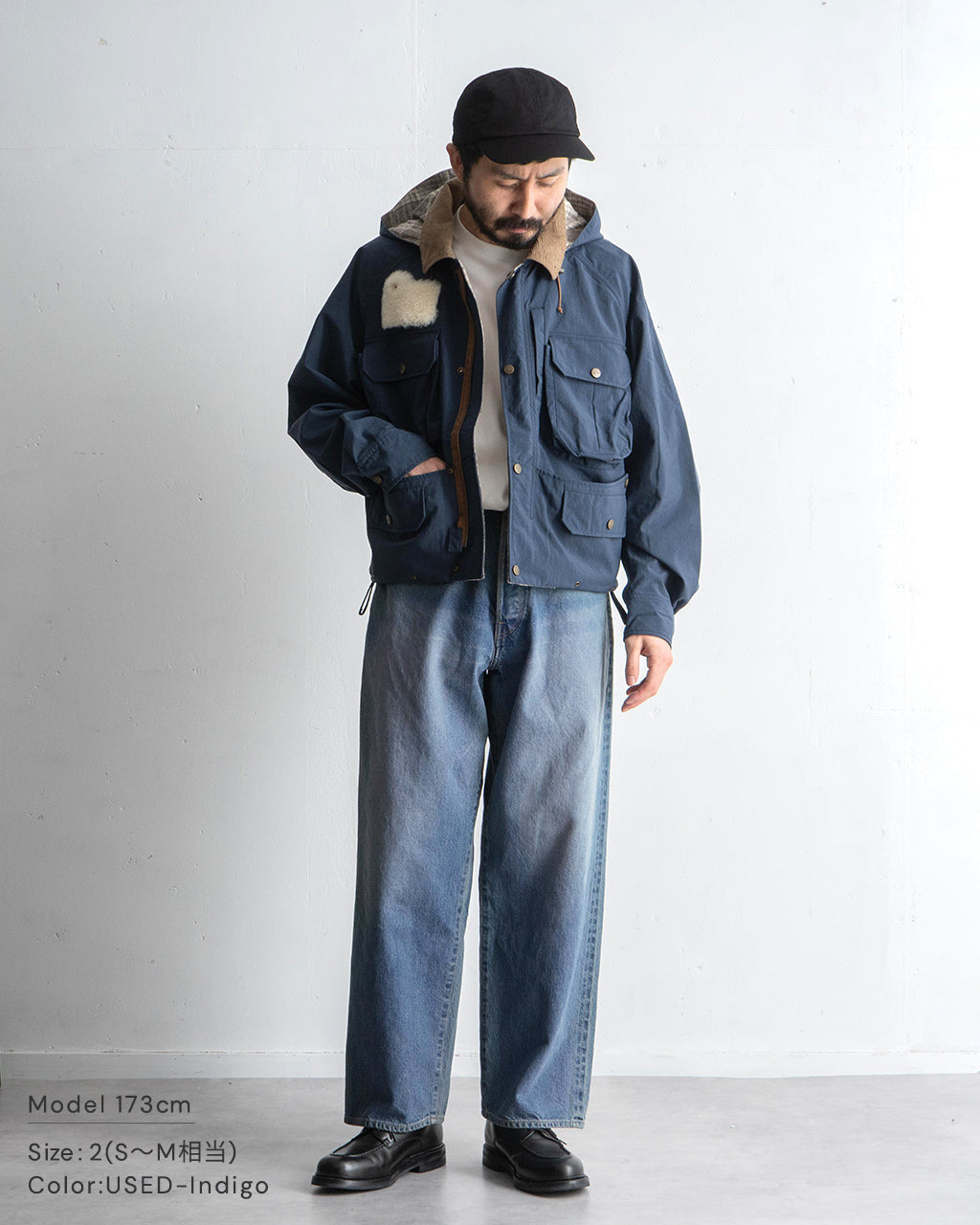 【SALE!30%OFF】ブラームス ルーツストック 13.5oz Denim Pants Wide デニムパンツ ワイド bROOTS25S8USD 正規取扱店